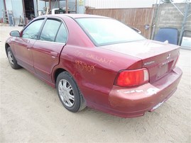 2002 MITSUBISHI GALANT ES 4DR RED 2.4 AT 193909